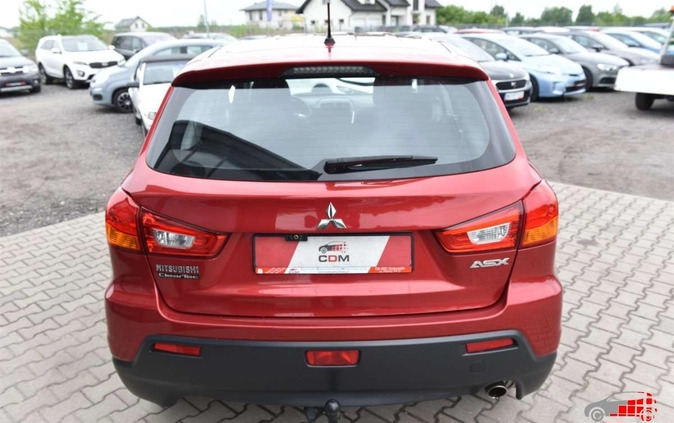 Mitsubishi ASX cena 35900 przebieg: 227423, rok produkcji 2010 z Dąbie małe 379